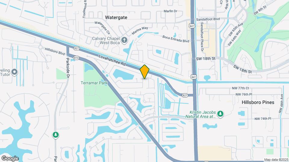 7862 NW 62nd Way Map and Location Details