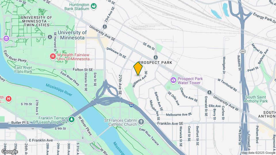 2838 Delaware St Map and Location Details