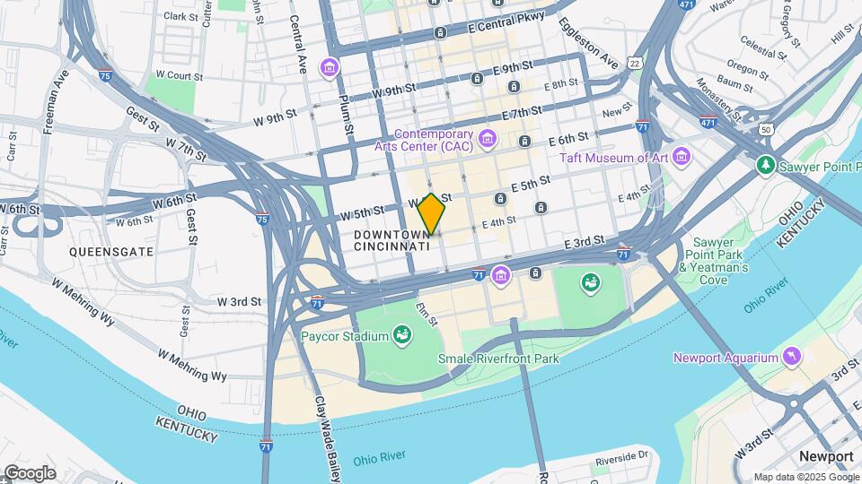 115 W 4th St Mapa y Detalles de la Ubicación