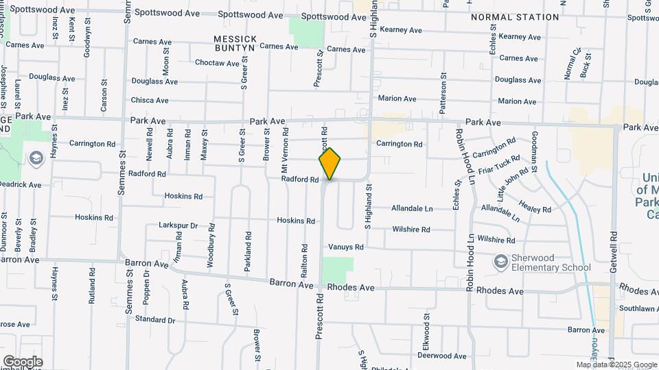 3427 Radford Rd Mapa y Detalles de la Ubicación
