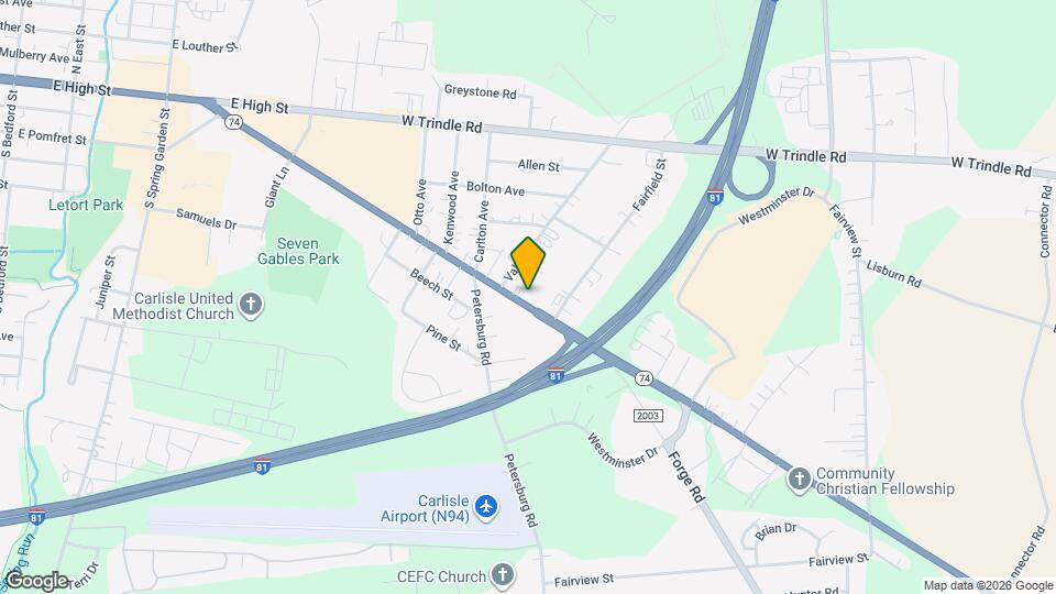 243 York Rd, Unit The Flat Map and Location Details