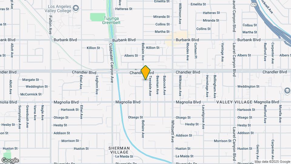 5318 Bellaire Ave Map and Location Details