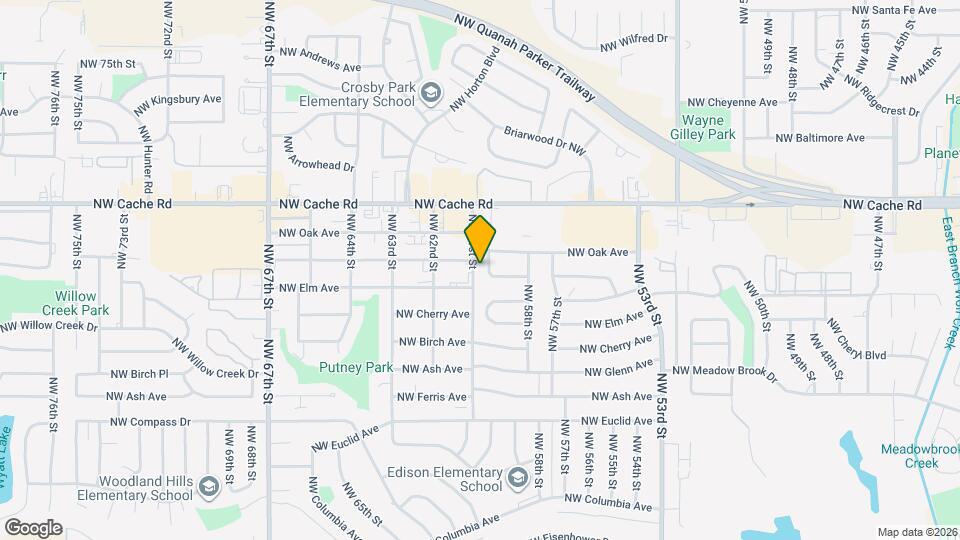 1015 Greenview Dr Map and Location Details