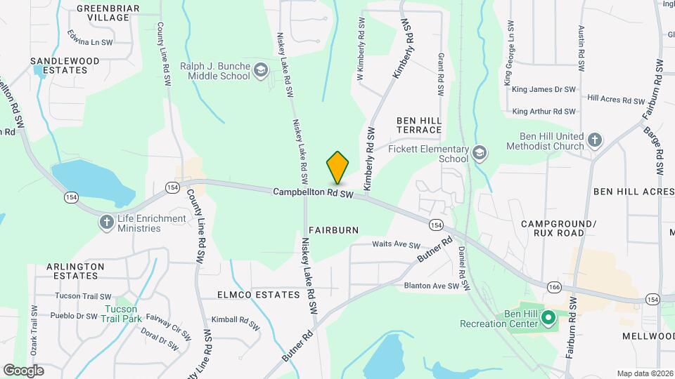 4211 Campbellton Rd SW Map and Location Details