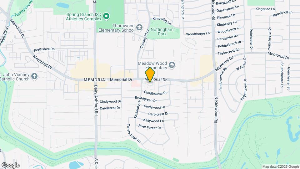 14333 Memorial Dr Map and Location Details