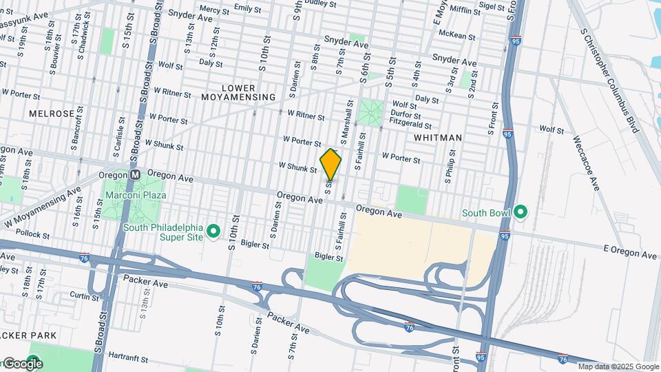 2629 S Sheridan St Map and Location Details