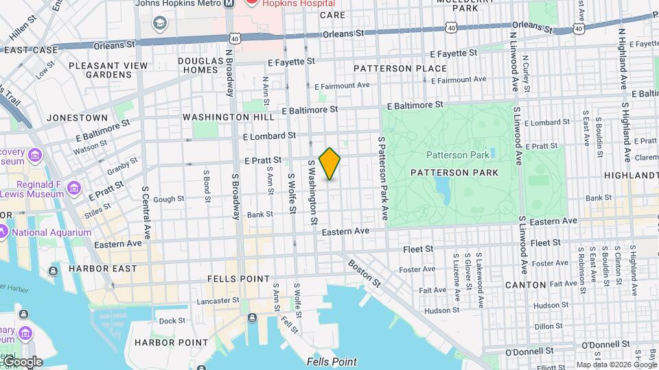 2020 Gough St Mapa y Detalles de la Ubicación