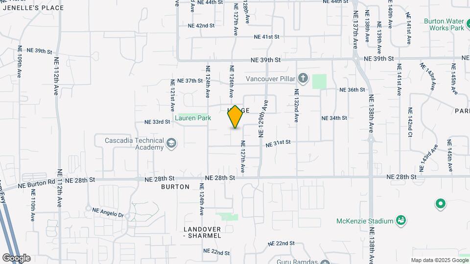 3211 NE 126th Ave Map and Location Details