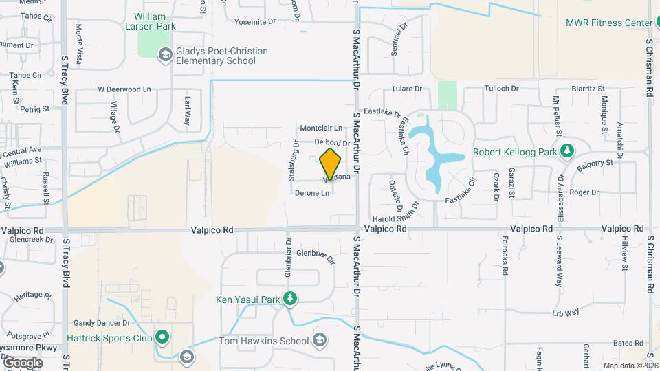 536 Ventana Map and Location Details