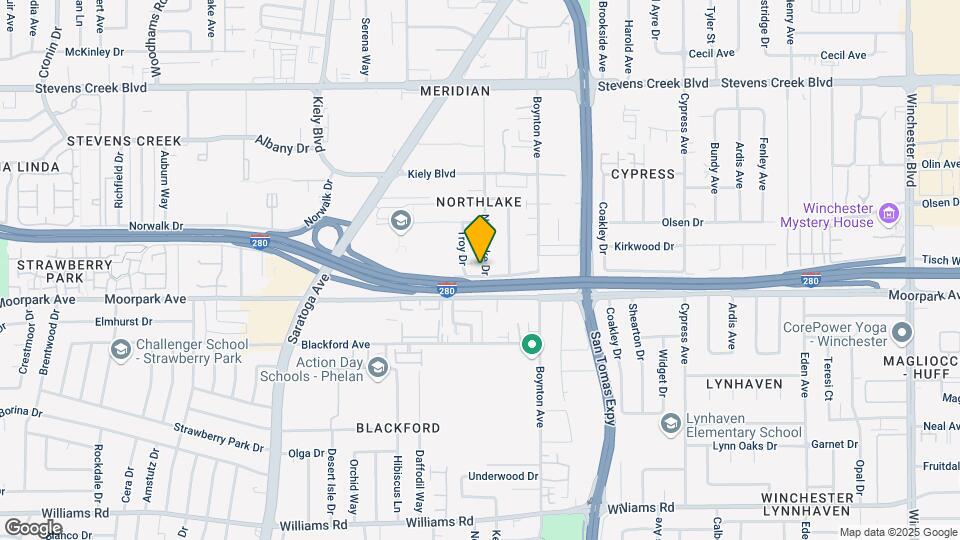 565 Northlake Dr Map and Location Details