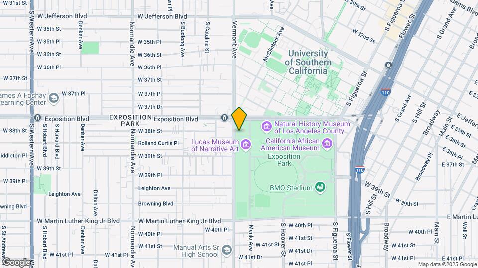 3796-3798 S Vermont Ave Map and Location Details