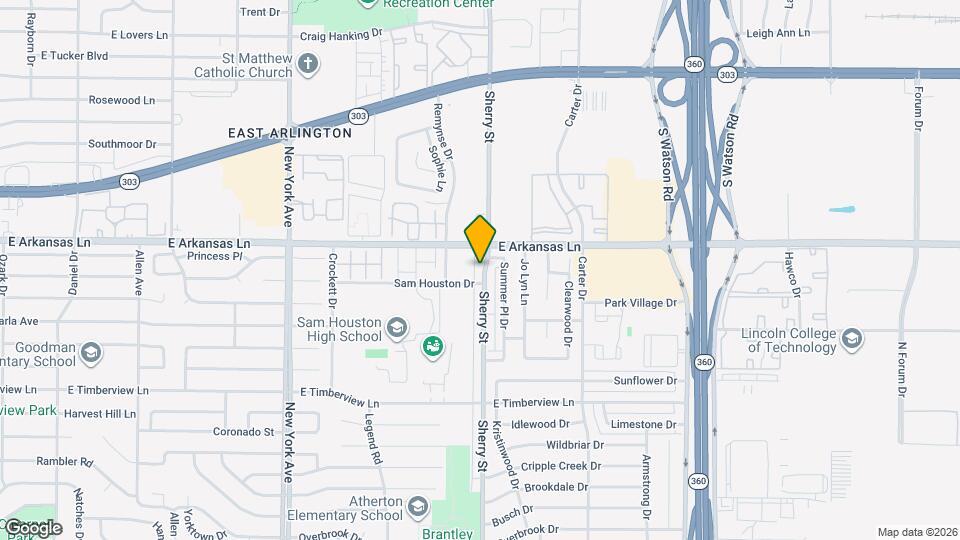 2324 Sherry St Map and Location Details