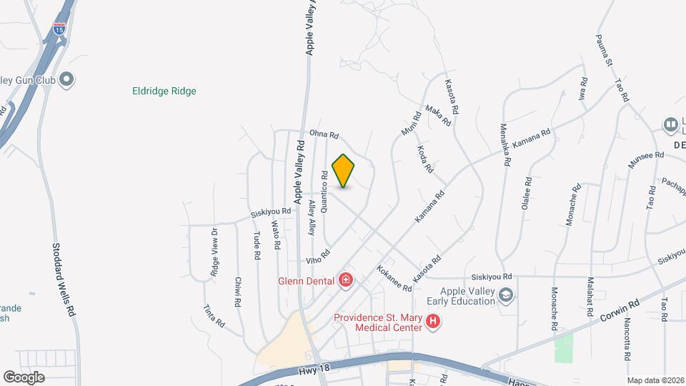 16359 Siskiyou Rd, Unit 3 Mapa y Detalles de la Ubicación