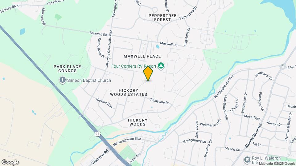 6240 Rocky Top Dr Map and Location Details