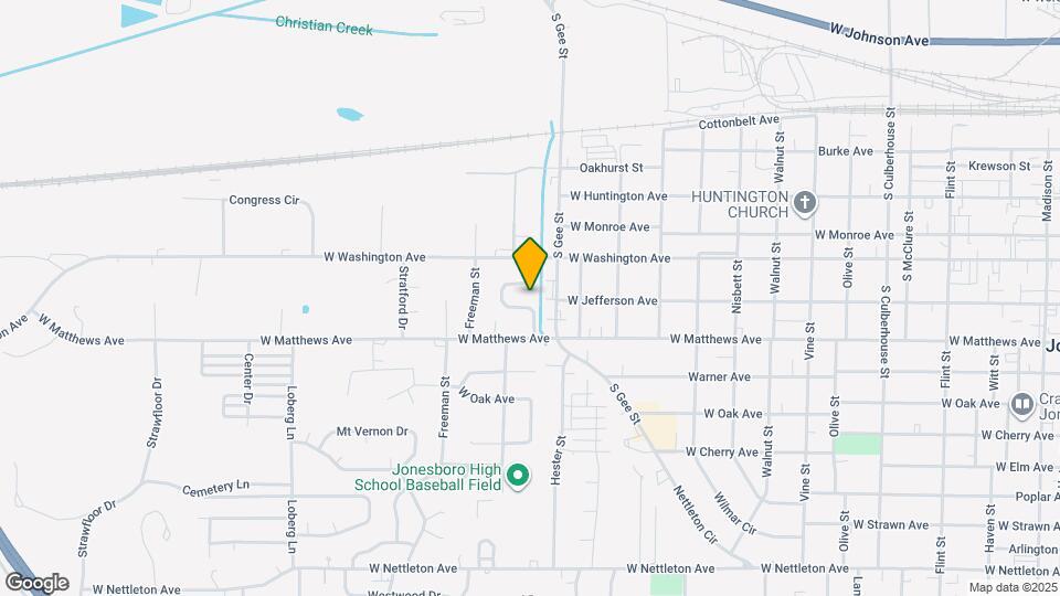 710 Meadowbrook St Map and Location Details