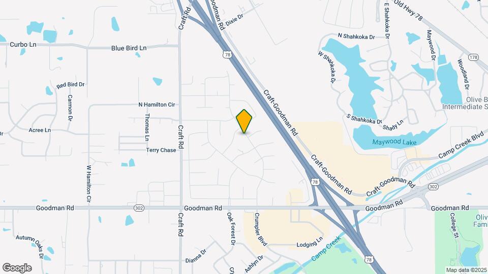 7333 Eastover Blvd Map and Location Details