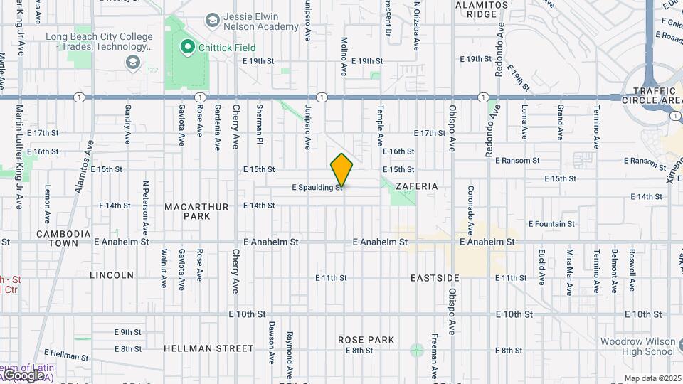 2598 E Spaulding St Map and Location Details