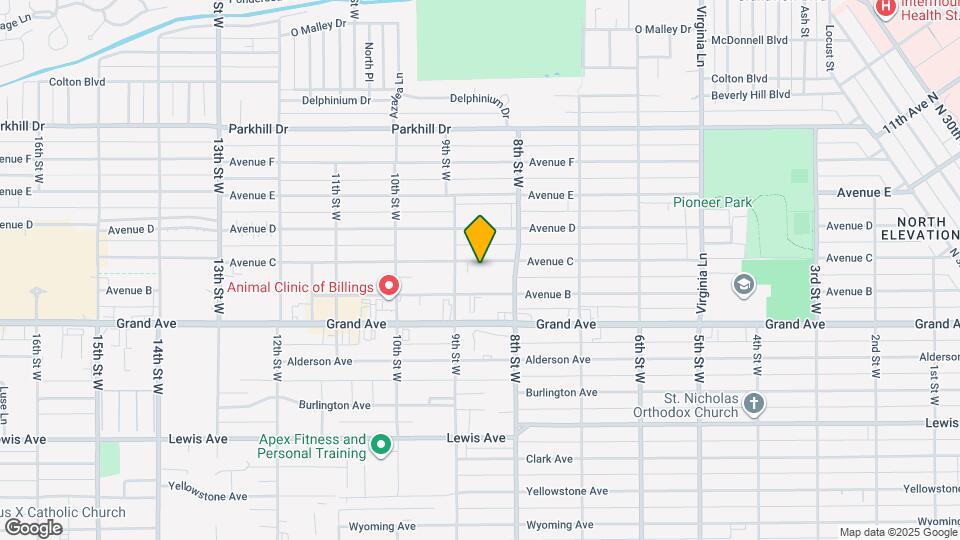 824 Avenue C Map and Location Details