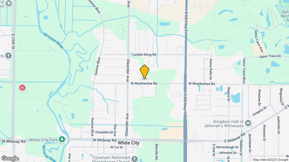 632 W Weatherbee Rd Map and Location Details
