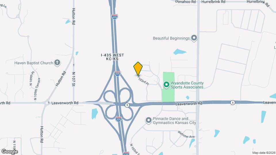 3240 N 103rd Pl Map and Location Details