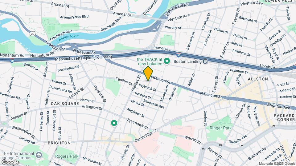 19 Glencoe St, Unit 2 Map and Location Details