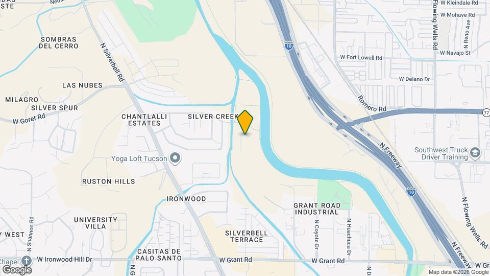 2057 W Silver Meadow Pl Map and Location Details