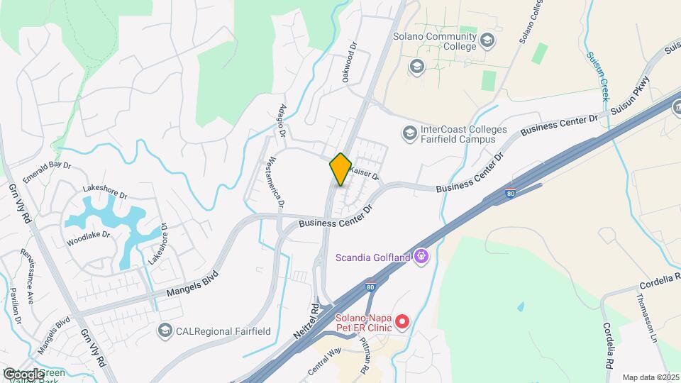 333 Emory Ct Map and Location Details