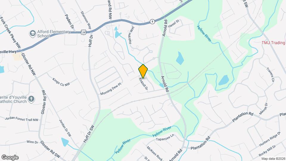 62 Kirkhill Dr Map and Location Details