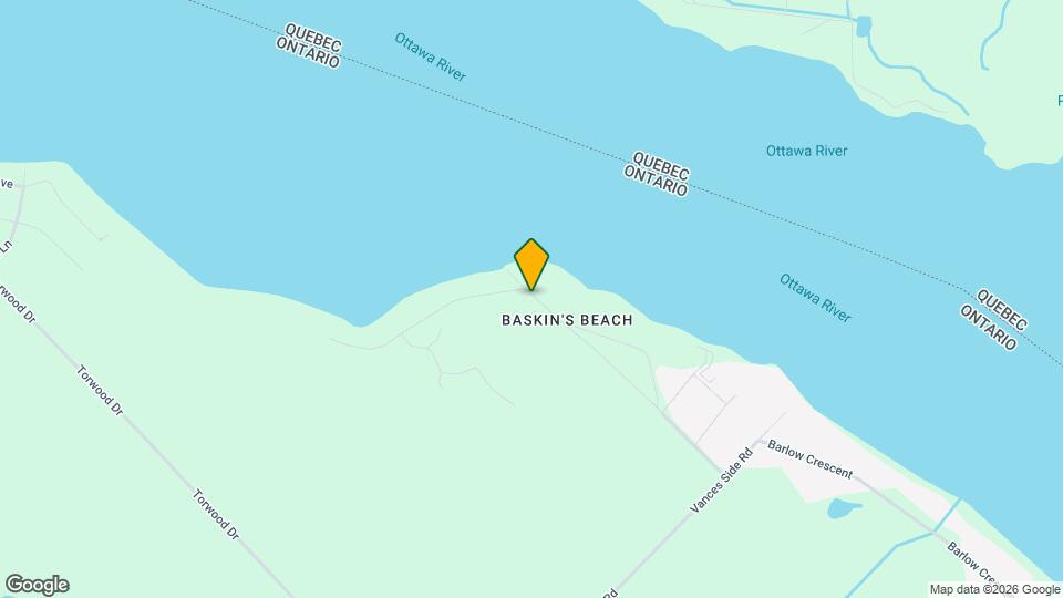 3437 Baskins Beach Rd Map and Location Details