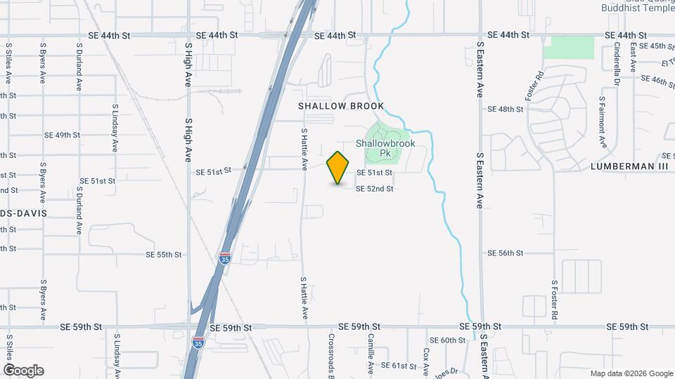 1501 SE 52nd St Map and Location Details