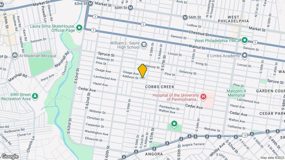 5818 Addison St Map and Location Details