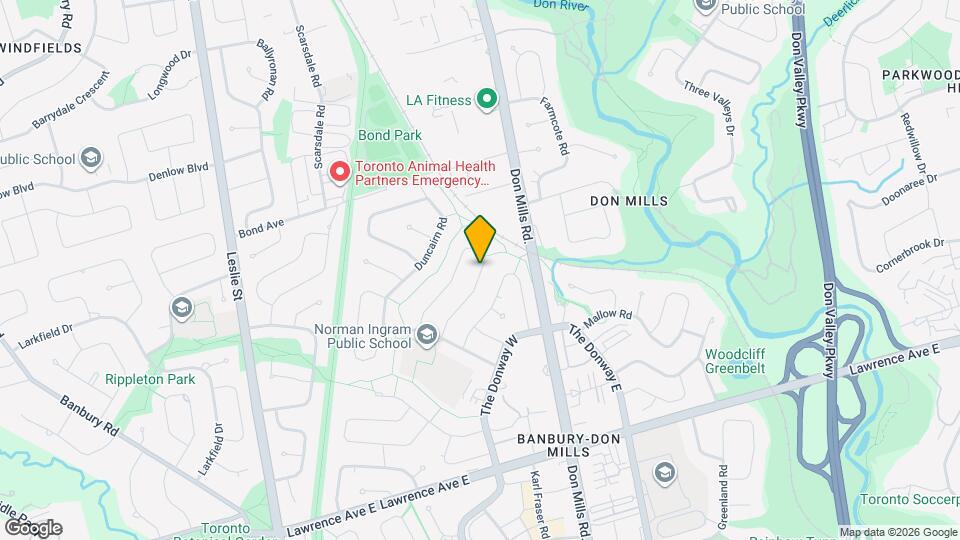 73 Berkinshaw Crescent Map and Location Details