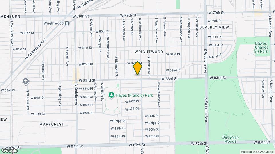 2810 W 83rd St Map and Location Details