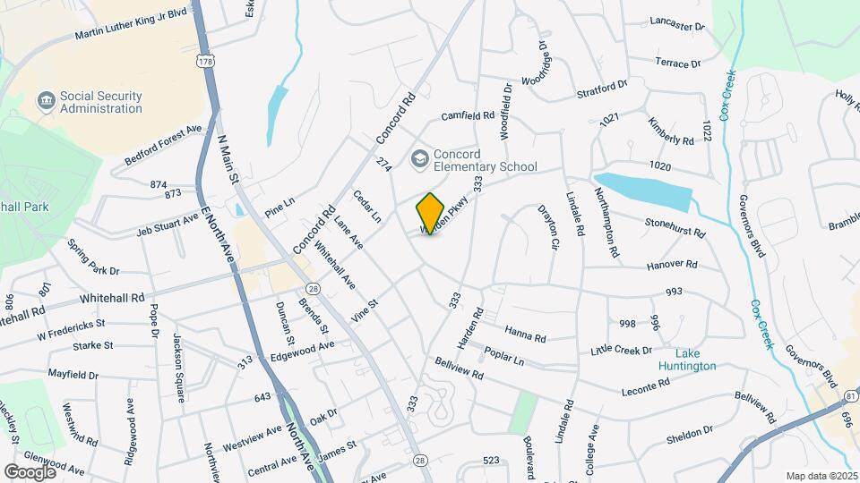 502 Walden Pkwy Map and Location Details