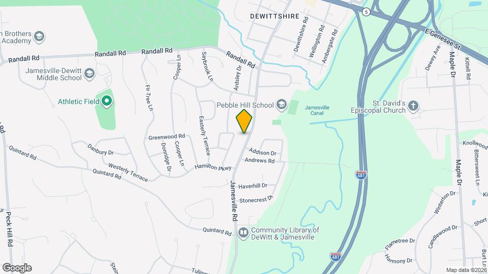 5265 Jamesville Rd Map and Location Details