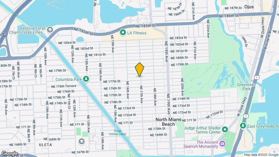 1691 NE 177th St-Unit -B Map and Location Details