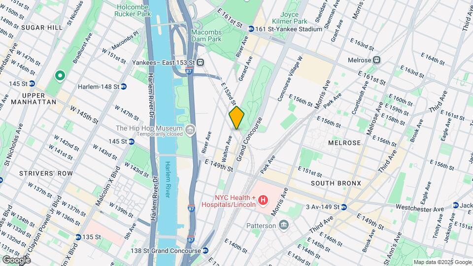 175 E 151 St Map and Location Details