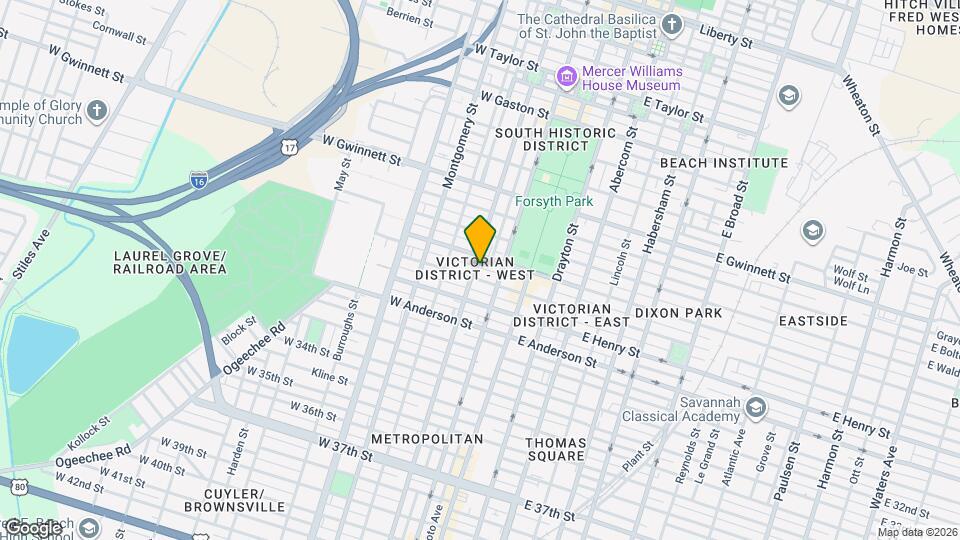 1112 Barnard St Map and Location Details