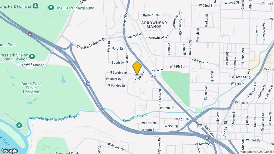 2112 Virginia Dr Map and Location Details