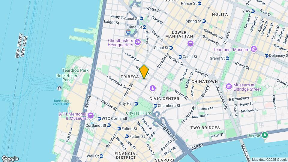 Tribeca Tower Map and Location Details