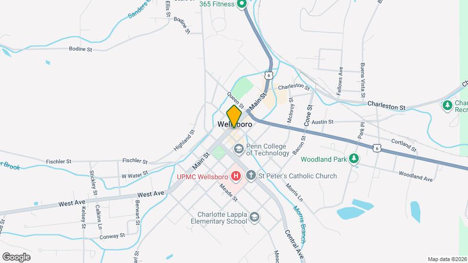 75 Main St, Unit Apt 1 Map and Location Details