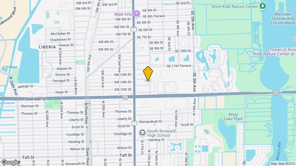 45 SE 14th St Map and Location Details