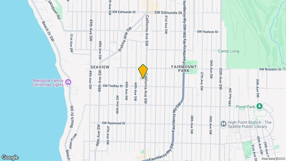 5439 California Ave SW Map and Location Details