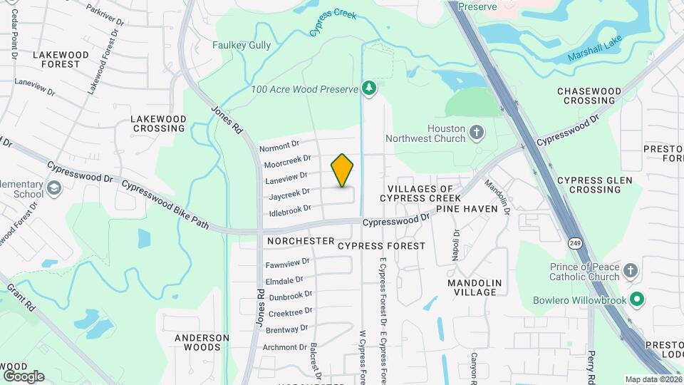 10519 Jaycreek Dr Map and Location Details