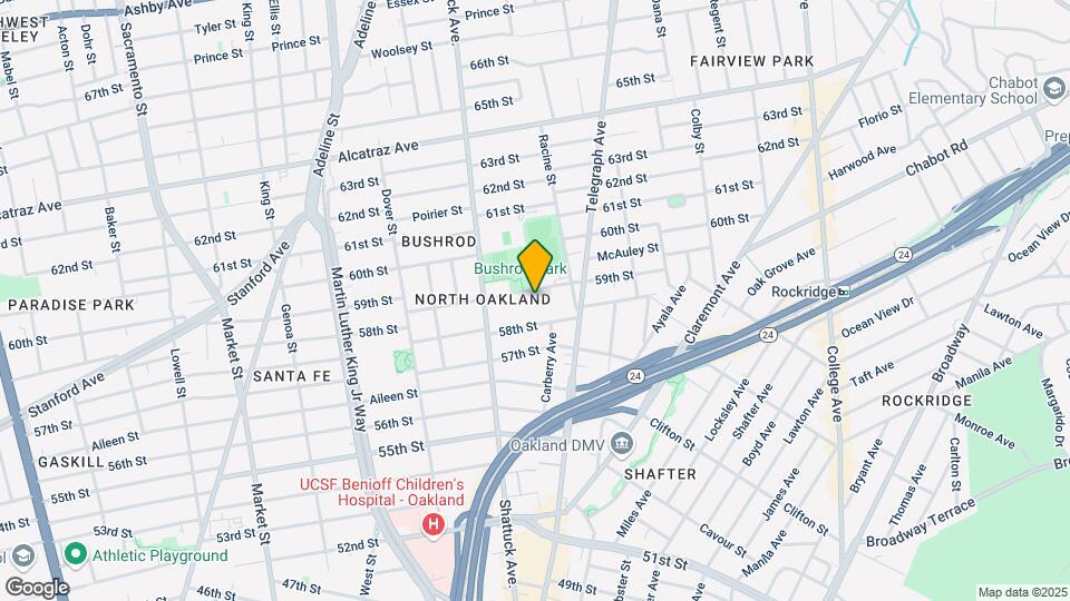 551 59th St Map and Location Details