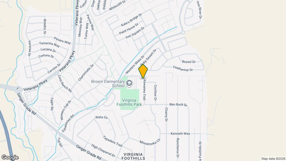 13745 Kewanna Trail Map and Location Details