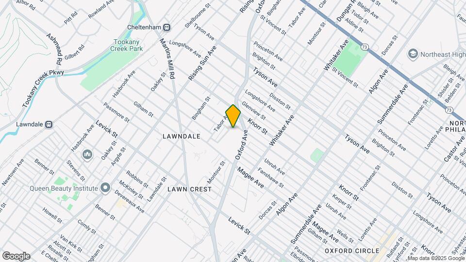 6651 Claridge St Map and Location Details