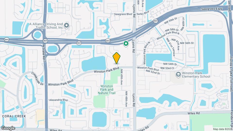 5311 NW 49th Ave Map and Location Details