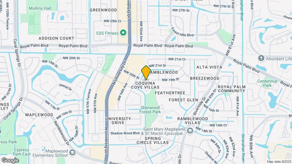 9062 NW 20th Mnr Map and Location Details