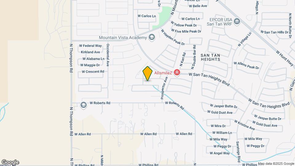 3748 W South Butte Rd Map and Location Details